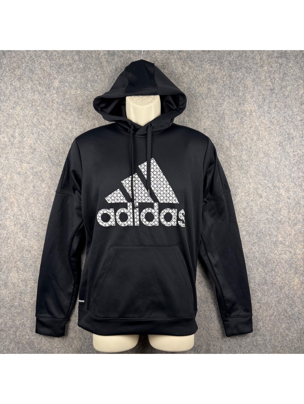 Adidas Climawarm Hoodie Black White Adult Men Women Size Small School 877